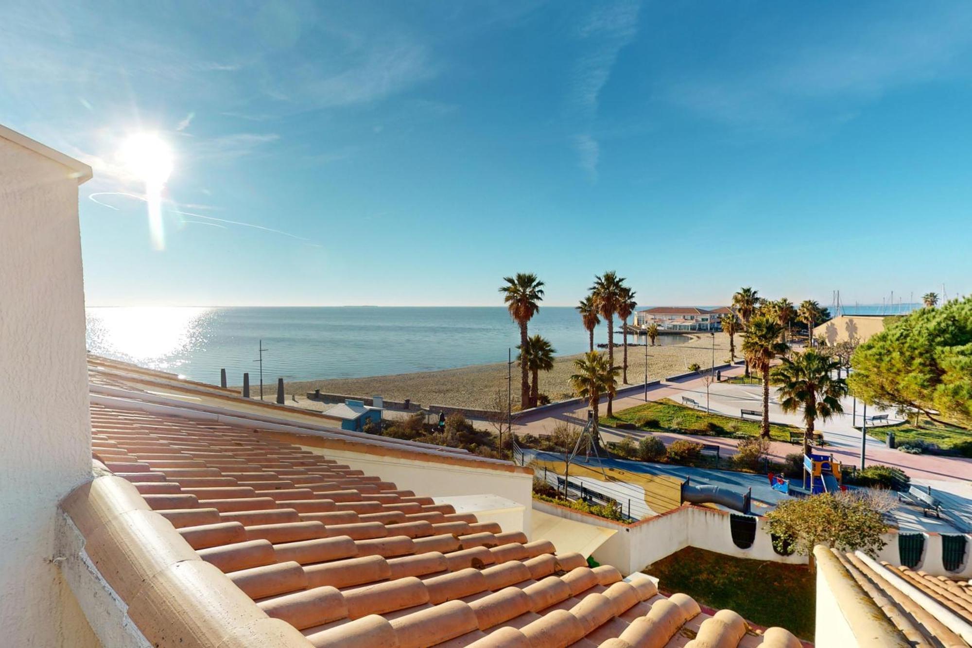 Appartement T2 Vue Plage Meze Proche Sete Экстерьер фото