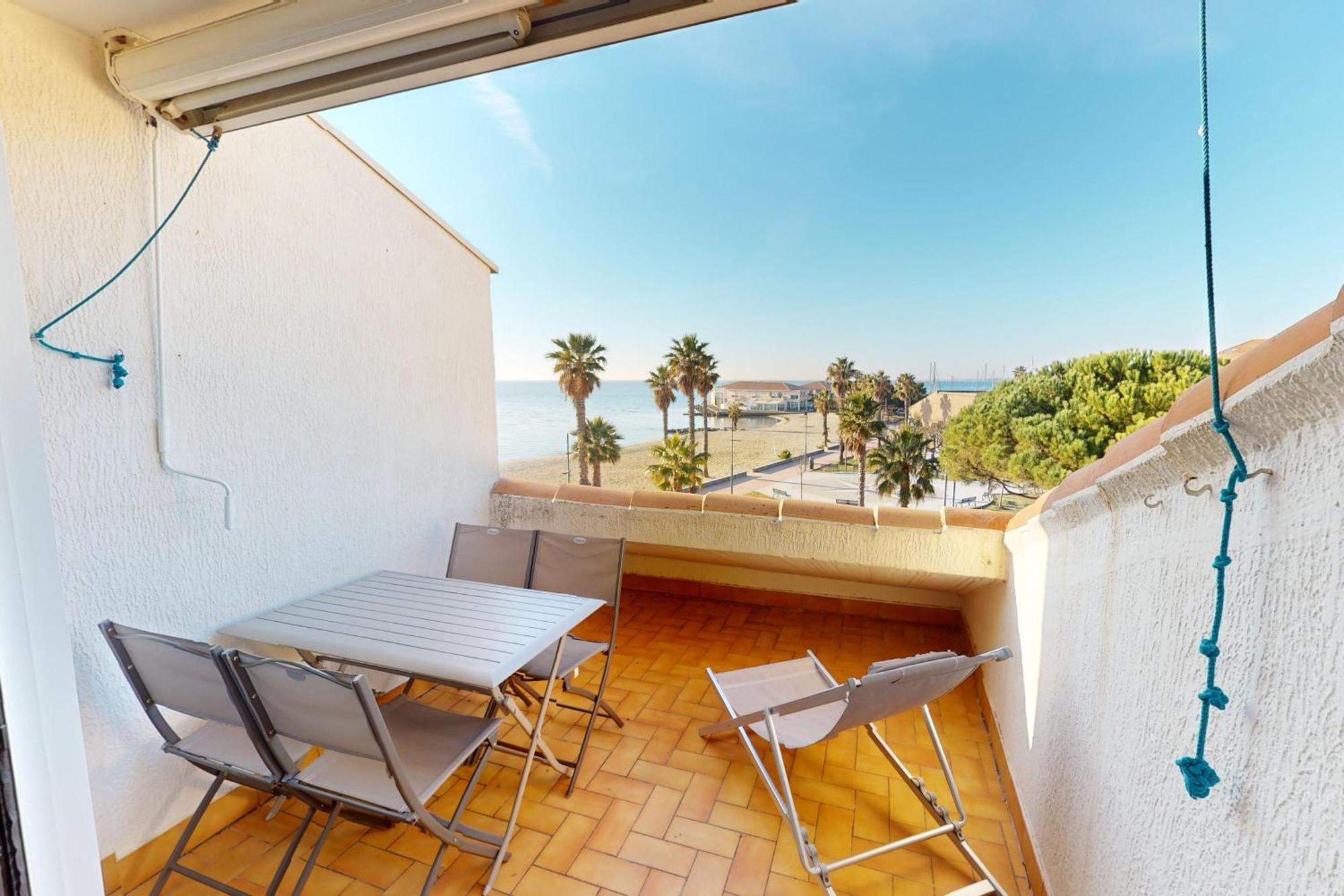 Appartement T2 Vue Plage Meze Proche Sete Экстерьер фото