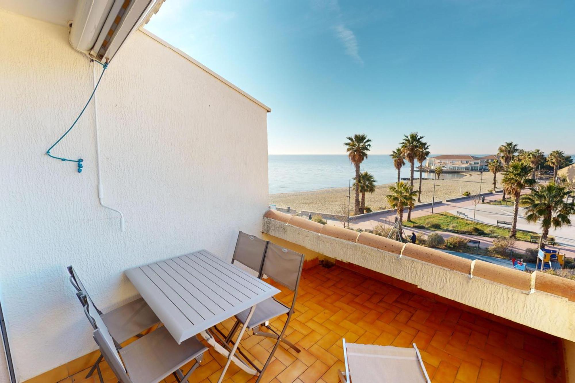 Appartement T2 Vue Plage Meze Proche Sete Экстерьер фото