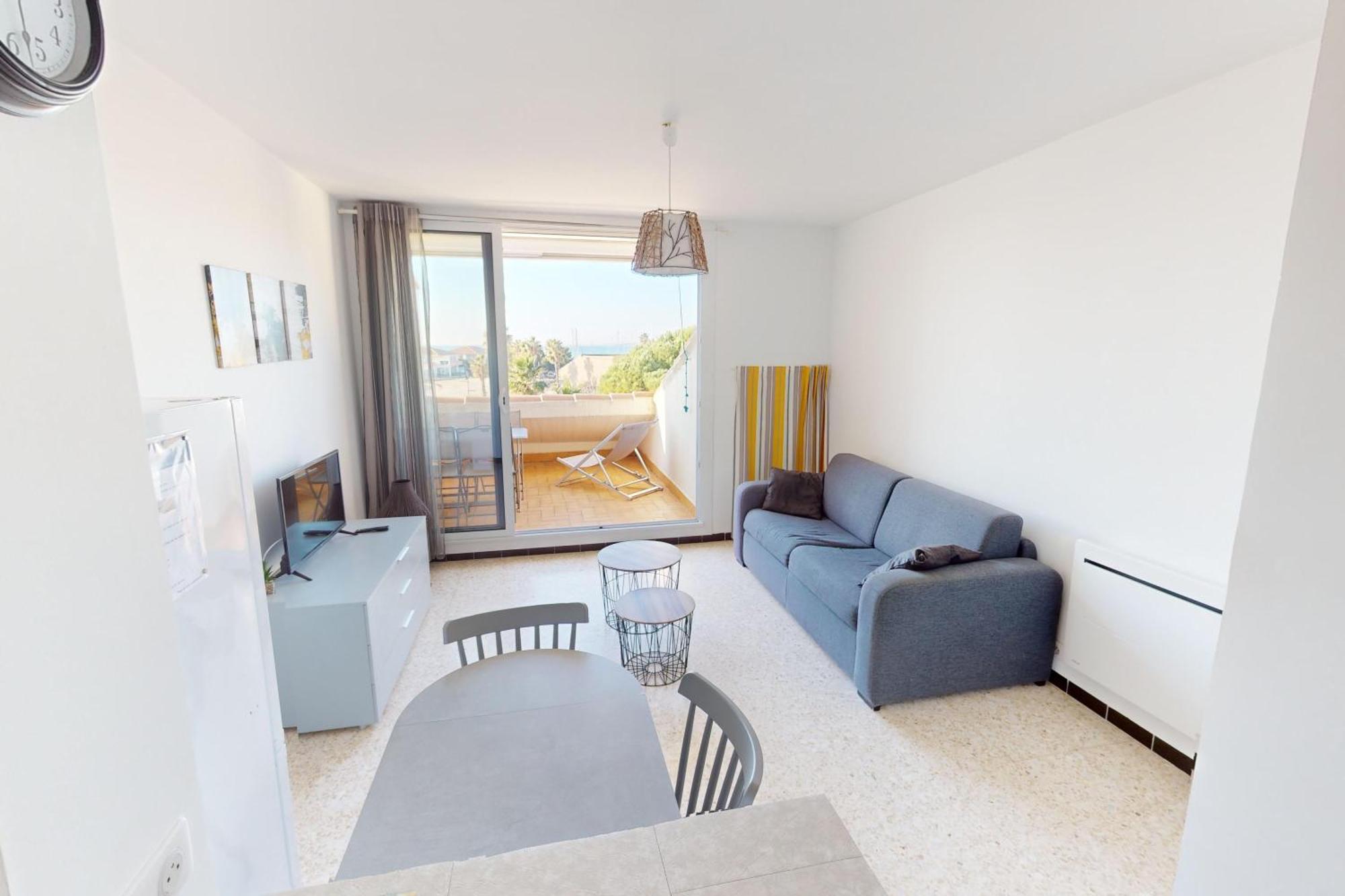 Appartement T2 Vue Plage Meze Proche Sete Экстерьер фото