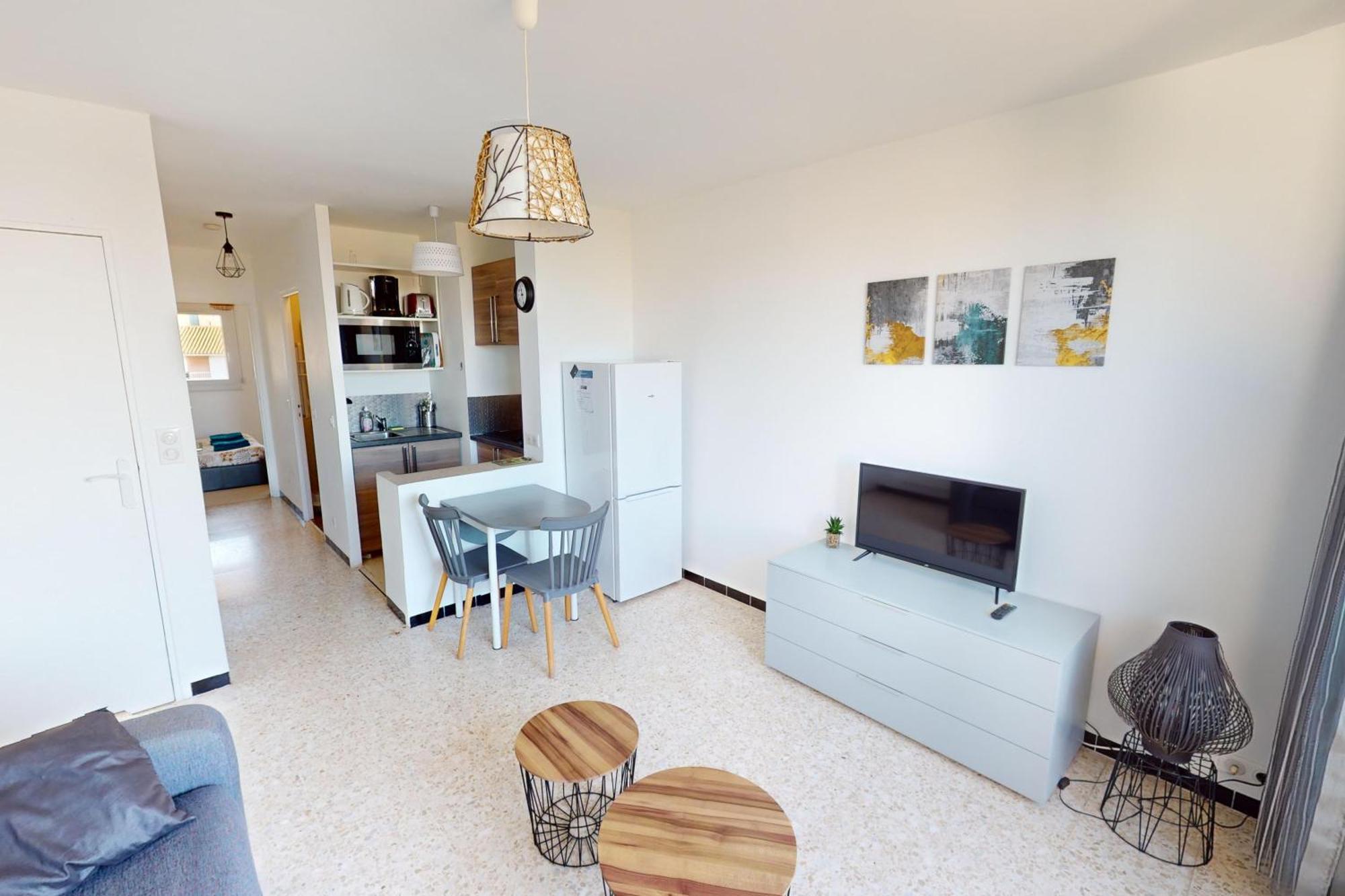 Appartement T2 Vue Plage Meze Proche Sete Экстерьер фото